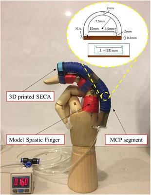 Verification of Finger Joint Stiffness Estimation Method With Soft Robotic Actuator